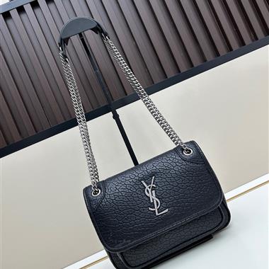 YSL   2025新款女生時尚包包 尺寸：22*16.5*12CM