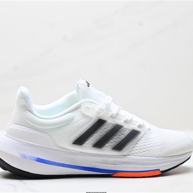 Adidas Ultrabounce 舒適潮流 織物耐磨輕便低幫跑步鞋