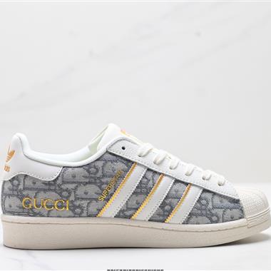 Adidas Originals Superstar 三葉草 低幫經典百搭休閑運動板鞋