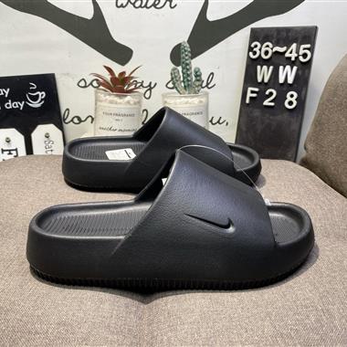 Nike  Calm SLIDE 舒適百搭休閑 壹字涼拖鞋