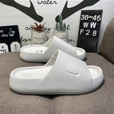 Nike  Calm SLIDE 舒適百搭休閑 壹字涼拖鞋