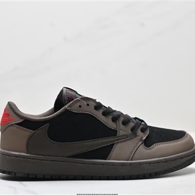 Nike Air Jordan 1 x Travis Scott AJ1 低幫文化籃球鞋 