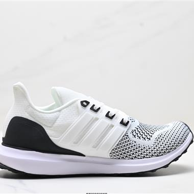 Adidas Ultrabounce 舒適潮流 織物耐磨輕便 低幫跑步鞋