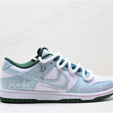 Nike SB Dunk Low”Milk White/Pink/Smile“扣籃系列低幫休閑運動滑板板鞋 