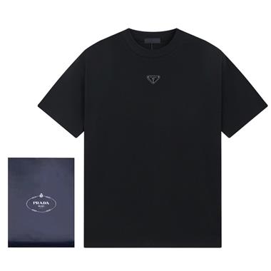 PRADA   2025夏季新款短袖T恤  尺寸偏大