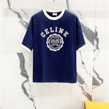 CELINE   2025夏季新款短袖T恤  尺寸偏大