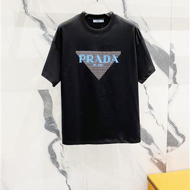 PRADA   2025夏季新款短袖T恤  尺寸偏大