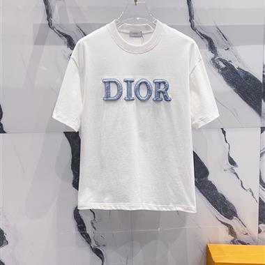 DIOR   2025夏季新款短袖T恤  尺寸偏大