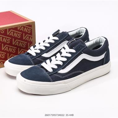 VANS  Style 36 經典低幫帆布休閑運動硫化滑板板鞋
