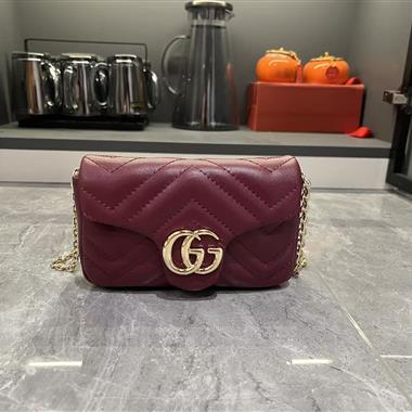 GUCCI   2025新款女生時尚包包 尺寸：16.5*9.5*4.5CM
