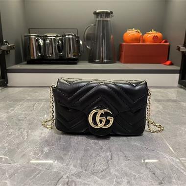 GUCCI   2025新款女生時尚包包 尺寸：16.5*9.5*4.5CM