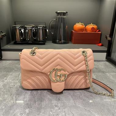 GUCCI   2025新款女生時尚包包 尺寸：26*15*7CM