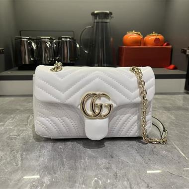GUCCI   2025新款女生時尚包包 尺寸：22*12.5*6CM