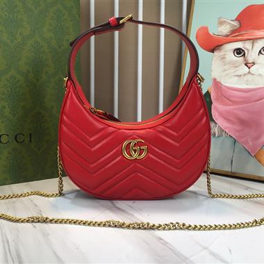 GUCCI   2025新款女生時尚包包 尺寸：21.5*11*5CM