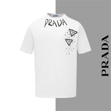 PRADA   2025夏季新款短袖T恤  尺寸偏大