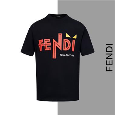 FENDI   2025夏季新款短袖T恤  尺寸偏大