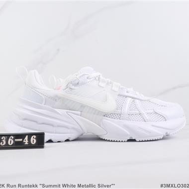 Nike V2K Run Runtekk "Summit White Metallic Silver"' 耐克機能減震跑步鞋