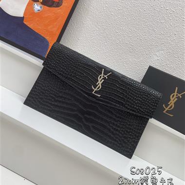 YSL   2025新款時女生時尚包包   尺寸：27*16*2CM
