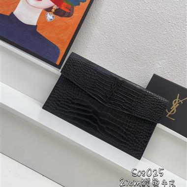 YSL   2025新款時女生時尚包包   尺寸：27*16*2CM