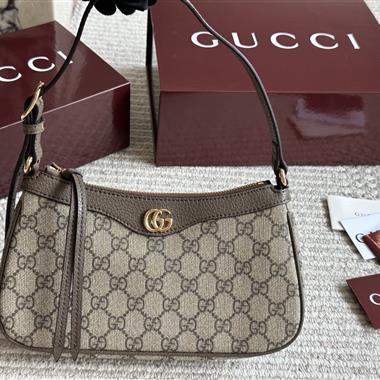 GUCCI   2025新款女生時尚包包   尺寸：25CM