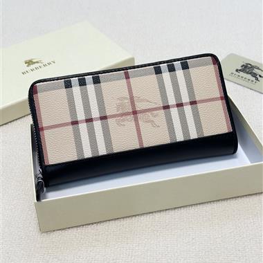 BURBERRY   2025新款時尚皮夾   尺寸：20*10CM