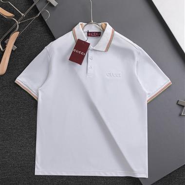GUCCI   2025夏季新款短袖POLO衫  尺寸偏大