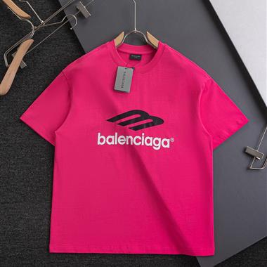 Balenciaga     2025夏季新款短袖T恤  尺寸偏大