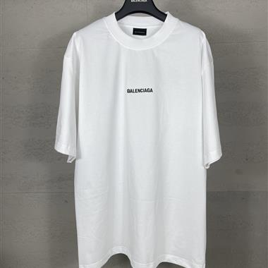 Balenciaga   2025夏季新款短袖T恤  尺寸偏大