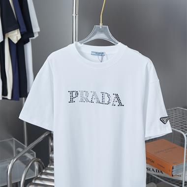 PRADA   2025夏季新款短袖T恤  尺寸偏大