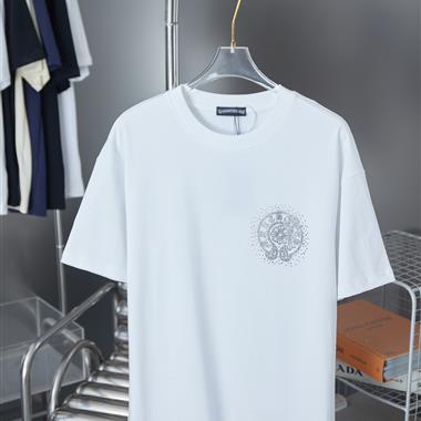 Chrome Hearts   2025夏季新款短袖T恤  尺寸偏大