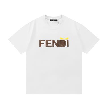  FENDI  2025夏季新款短袖T恤  尺寸偏大