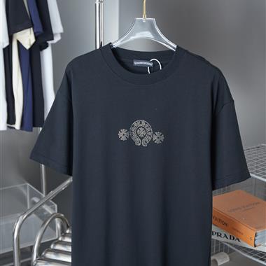 Chrome Hearts   2025夏季新款短袖T恤  尺寸偏大