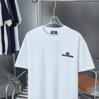 Balenciaga   2025夏季新款短袖T恤  尺寸偏大