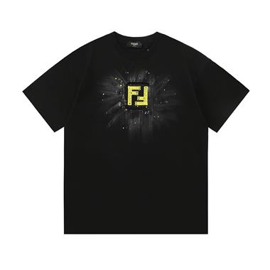FENDI   2025夏季新款短袖T恤  尺寸偏大