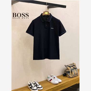 BOSS  2025夏季新款短袖POLO衫