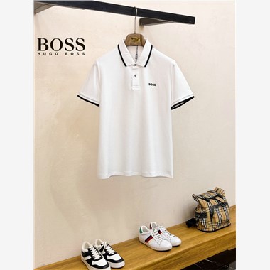 BOSS  2025夏季新款短袖POLO衫