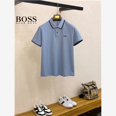 BOSS  2025夏季新款短袖POLO衫