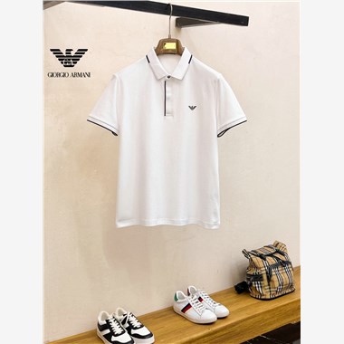 ARMANI  2025夏季新款短袖POLO衫