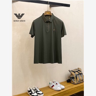 ARMANI  2025夏季新款短袖POLO衫