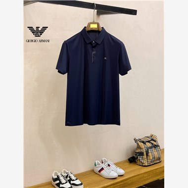 ARMANI  2025夏季新款短袖POLO衫