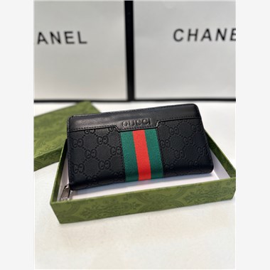 GUCCI   2025新款時尚皮夾 尺寸：21*11CM