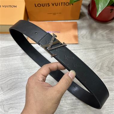 LOUIS VUITTON   2025新款時尚皮帶  4.0CM