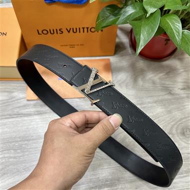 LOUIS VUITTON   2025新款時尚皮帶  4.0CM