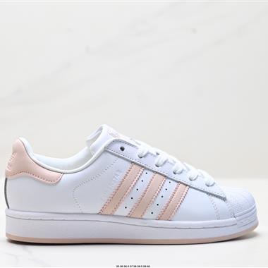 Adidas 三葉草 Originals Superstar貝殼頭系列低幫經典百搭休閑運動板鞋