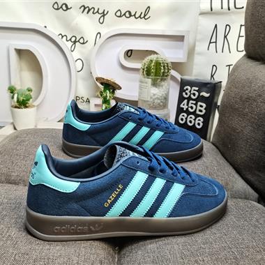 Adidas Gazelle Indoor DM 休閒耐磨輕便 低幫 板鞋