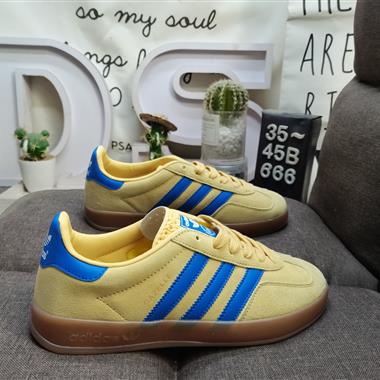 Adidas Gazelle Indoor DM 休閒耐磨輕便 低幫 板鞋