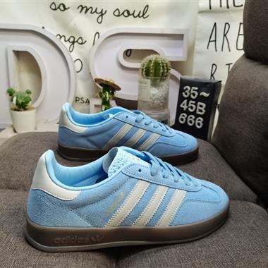Adidas Gazelle Indoor DM 休閒耐磨輕便 低幫 板鞋