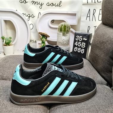 Adidas Gazelle Indoor DM 休閒耐磨輕便 低幫 板鞋