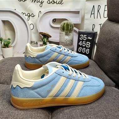 Adidas Gazelle Indoor DM 休閒耐磨輕便 低幫 板鞋