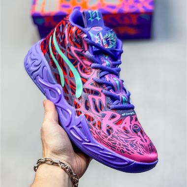 PUMA 透氣減震防滑耐磨籃球鞋